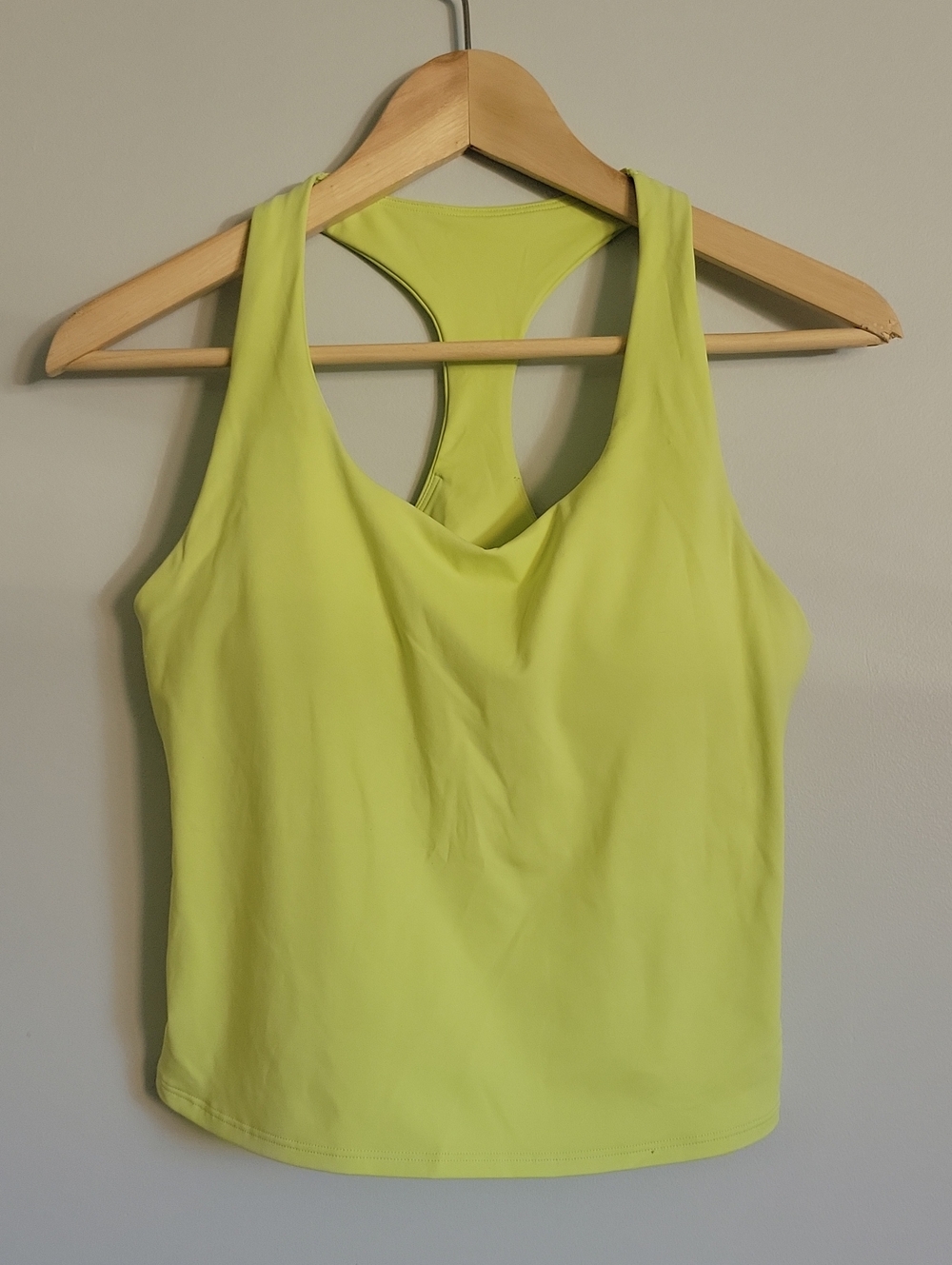 Old Navy Neon Lime Racerback Tank Top Size M (1044)